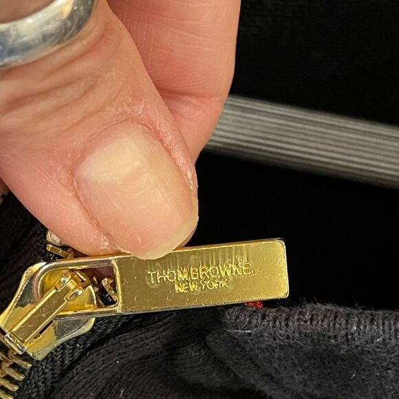 THOM BROWNE Double zip-up hoodie - Picture 11 of 14